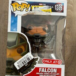 NEW Funko Pop Marvel Studios Captain America FALCON #1339 Bobblehead